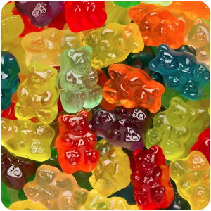 12 Flavor Gummy Bears